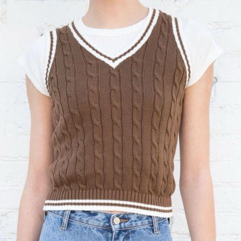 brandy melville sweater vest